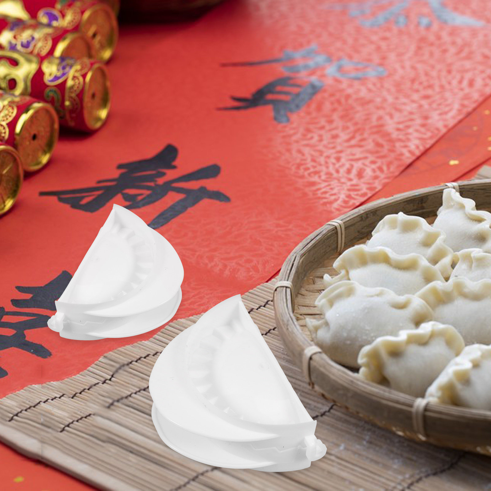 4Pcs Dumpling Maker Set Manual - đánh giá và giá Dumpling Press Set