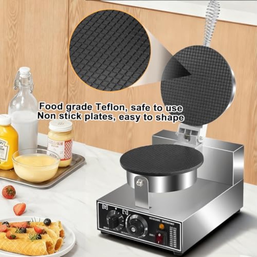 Electric Ice Cream Cone Maker  - đánh giá và giá Waffle Cone Maker