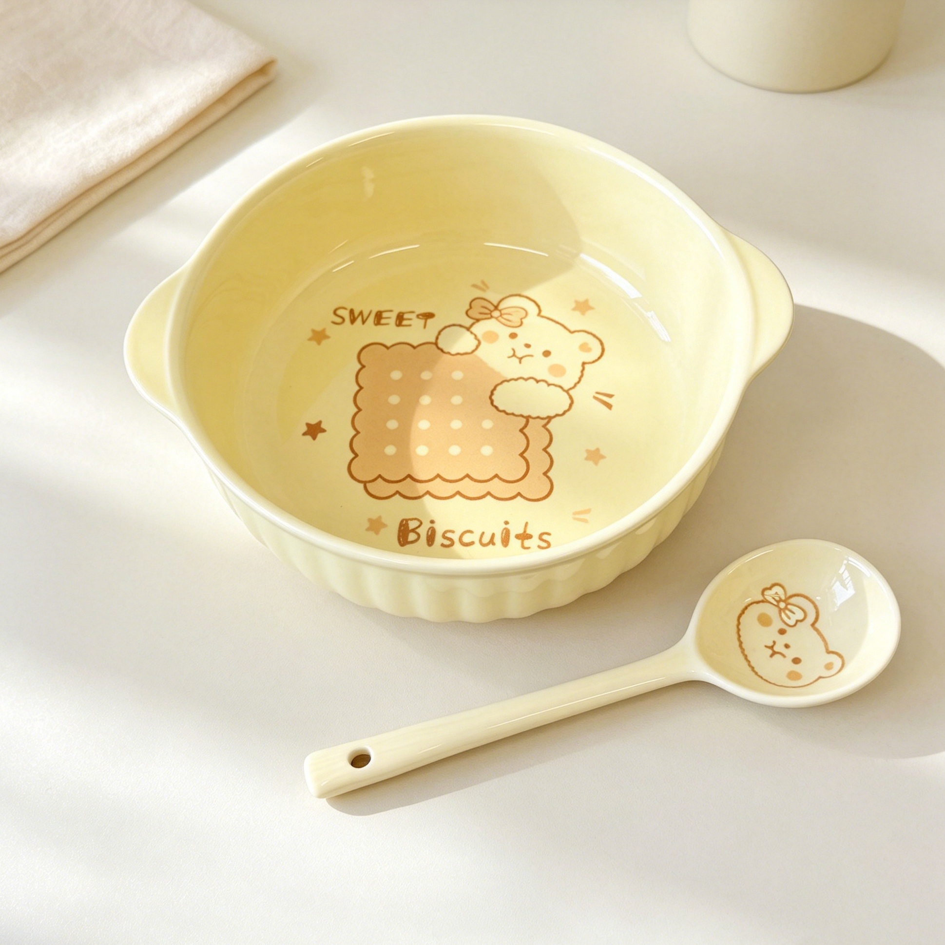 7.5 Inch Cute Cartoon Bear Rab - đánh giá và giá Dim Sum Basket