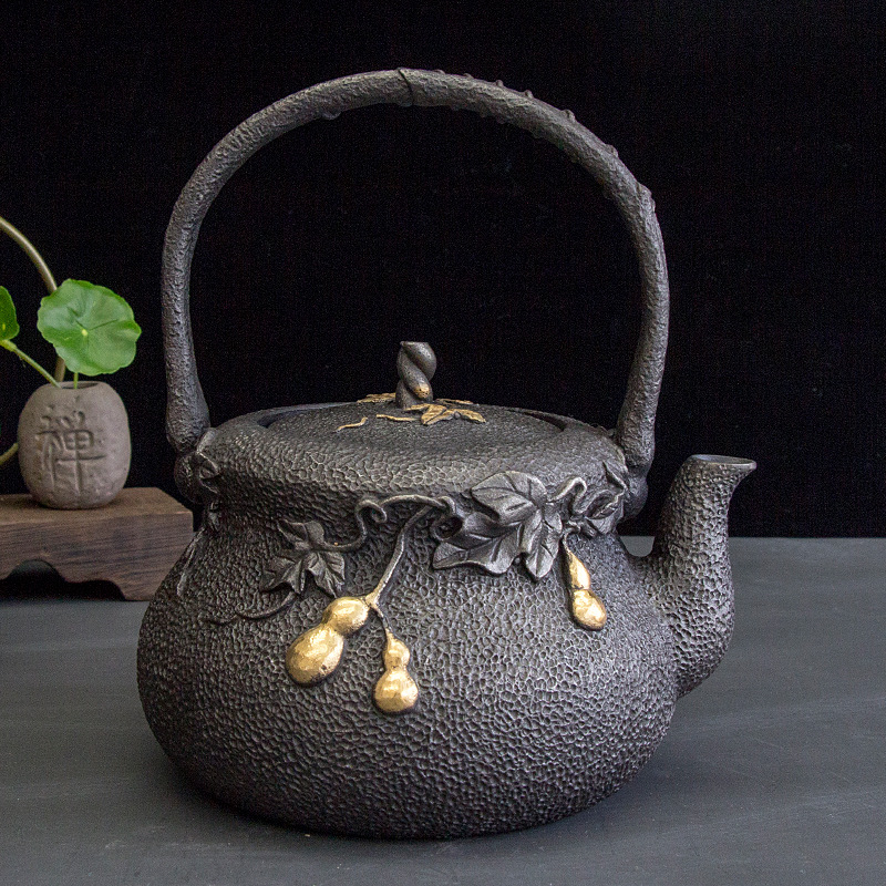New Cast Iron Teapot Vintage T - đánh giá và giá Cast Iron Corn