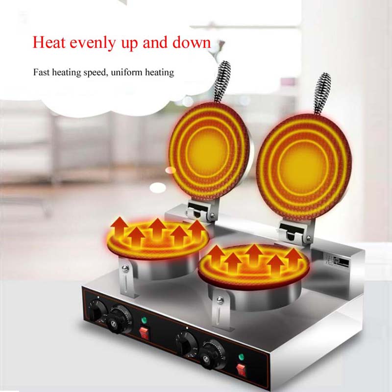 Commercial Iron Machine New Co - đánh giá và giá Waffle Cone Maker