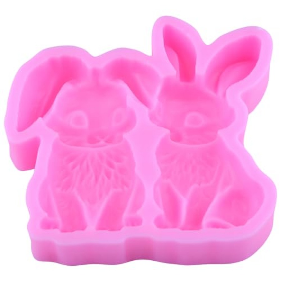 Rabbit Fondant Mold Easter Bun - đánh giá và giá Bunny Cake Mold