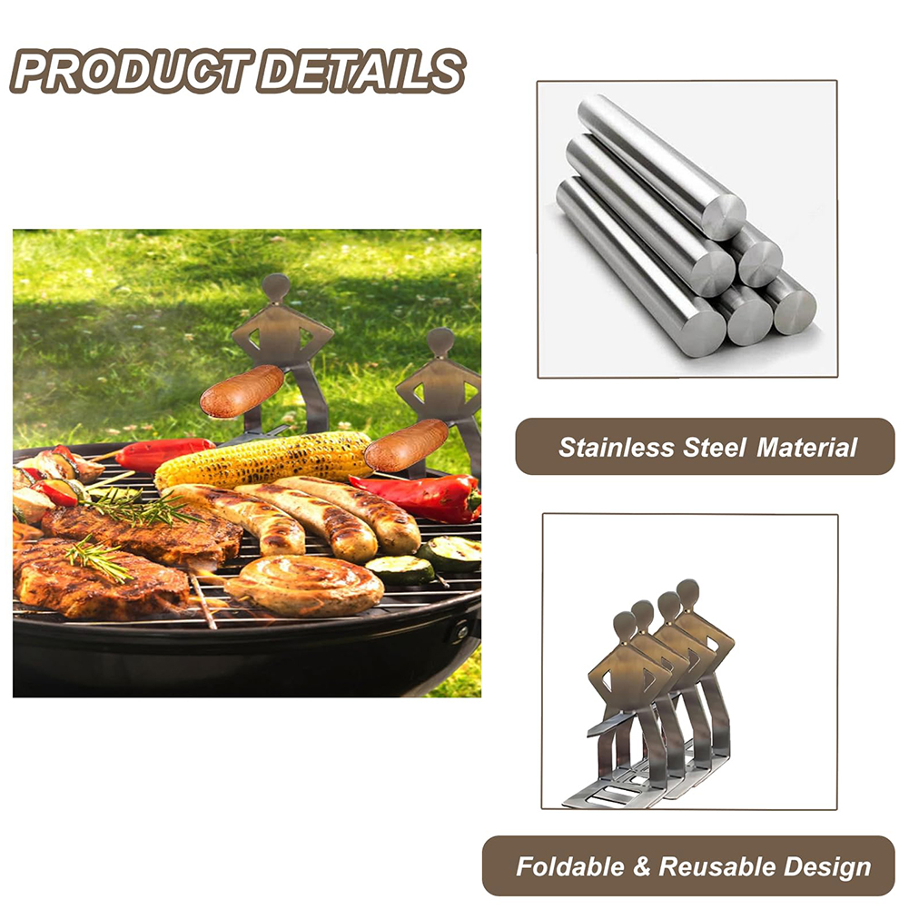 Stainless Steel BBQ Sausage Ho - đánh giá và giá Hot Dog Press
