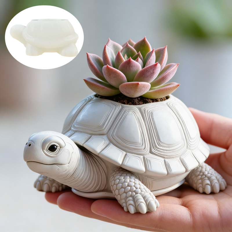 Wolf Head Shaped Flower Pot Pe - đánh giá và giá Potsticker Mold