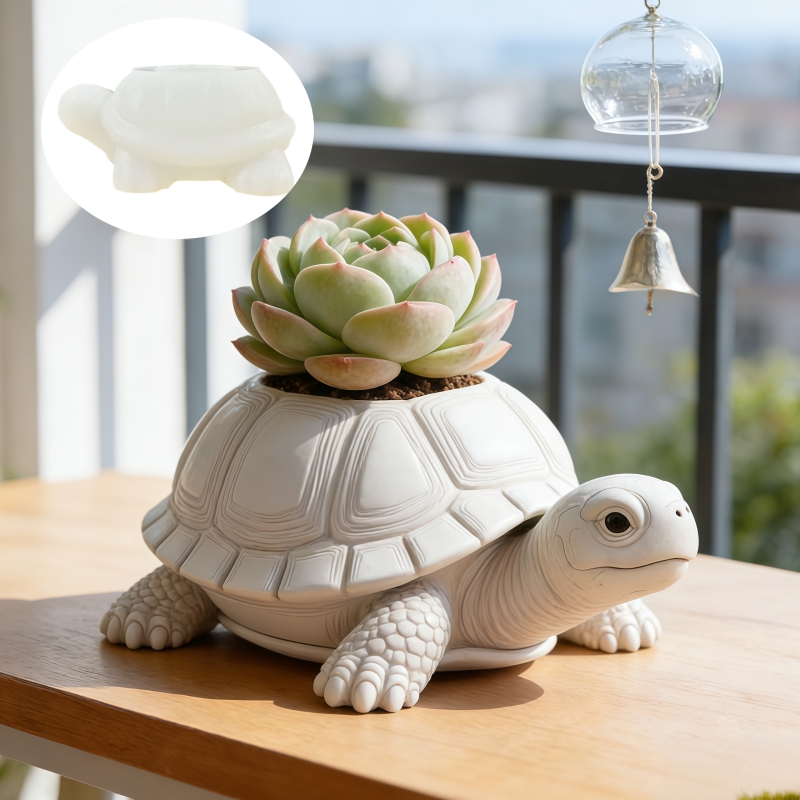 Wolf Head Shaped Flower Pot Pe - đánh giá và giá Potsticker Mold