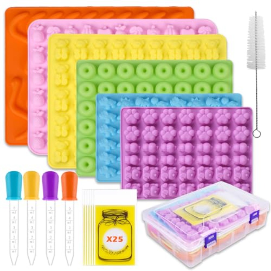 Gummy Bear Molds Silicone 37PC - đánh giá và giá Donut Mold Silicone
