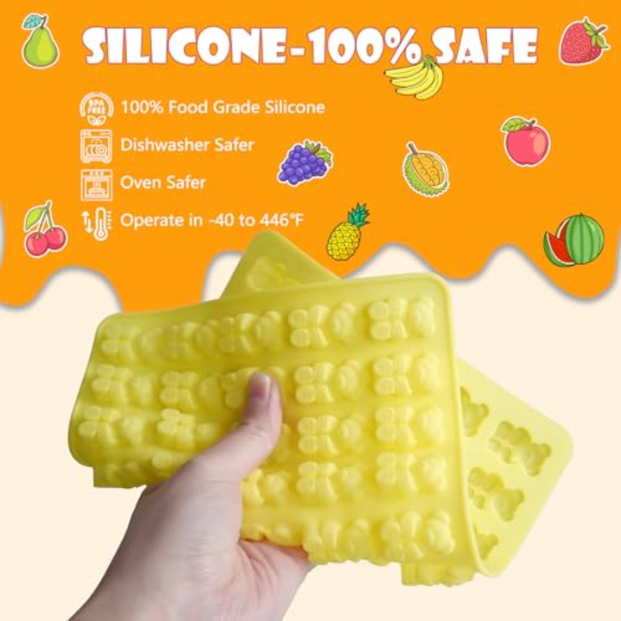 Gummy Bear Molds Silicone 37PC - đánh giá và giá Donut Mold Silicone
