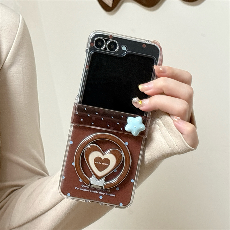 Cute Polka Dot Magnetic Phone  - đánh giá và giá Taco Stand Holder
