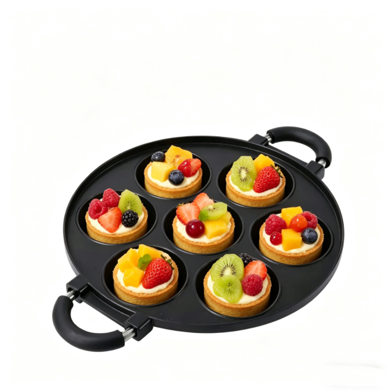 7/12 Mold Aebleskiver Pan, Non - đánh giá và giá Danish Pancake Pan