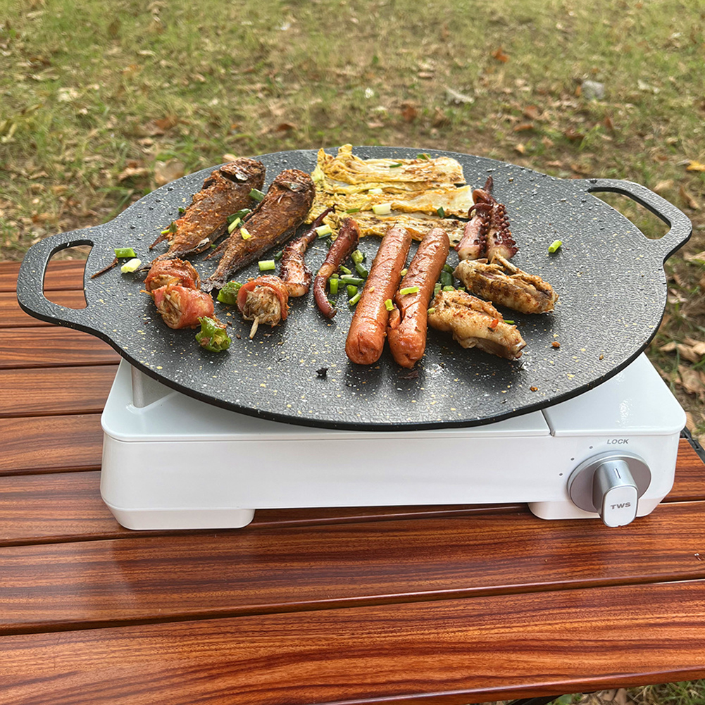 Oil Frying Baking Pan Non-stic - đánh giá và giá Mini Pancake Griddle