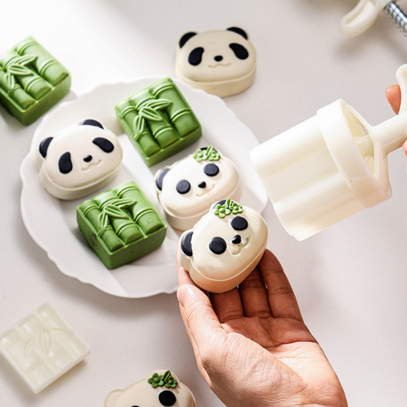 Household mung bean cake compl - đánh giá và giá Bunny Cake Mold