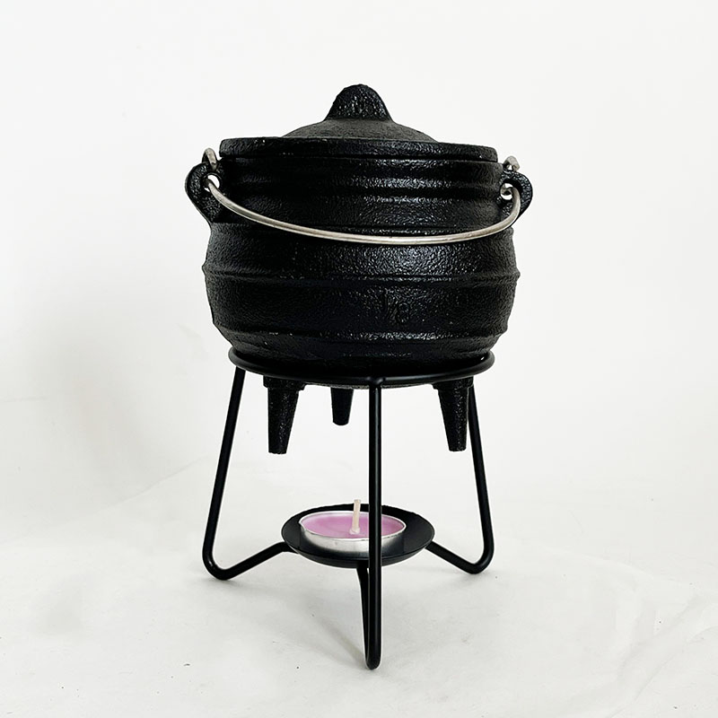 Medium 1/8# Cast Iron Cauldron - đánh giá và giá Cast Iron Corn
