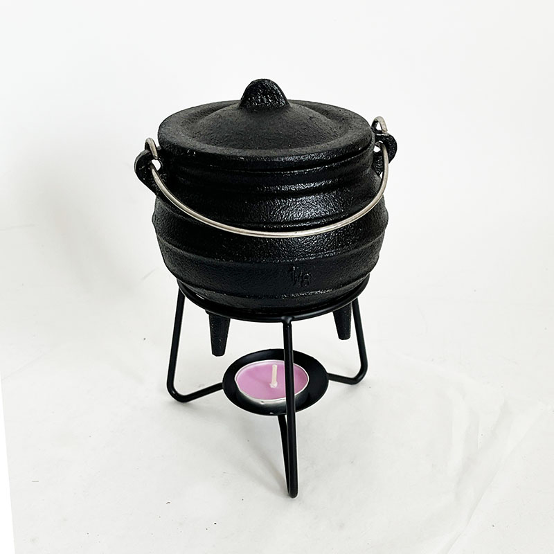 Medium 1/8# Cast Iron Cauldron - đánh giá và giá Cast Iron Corn