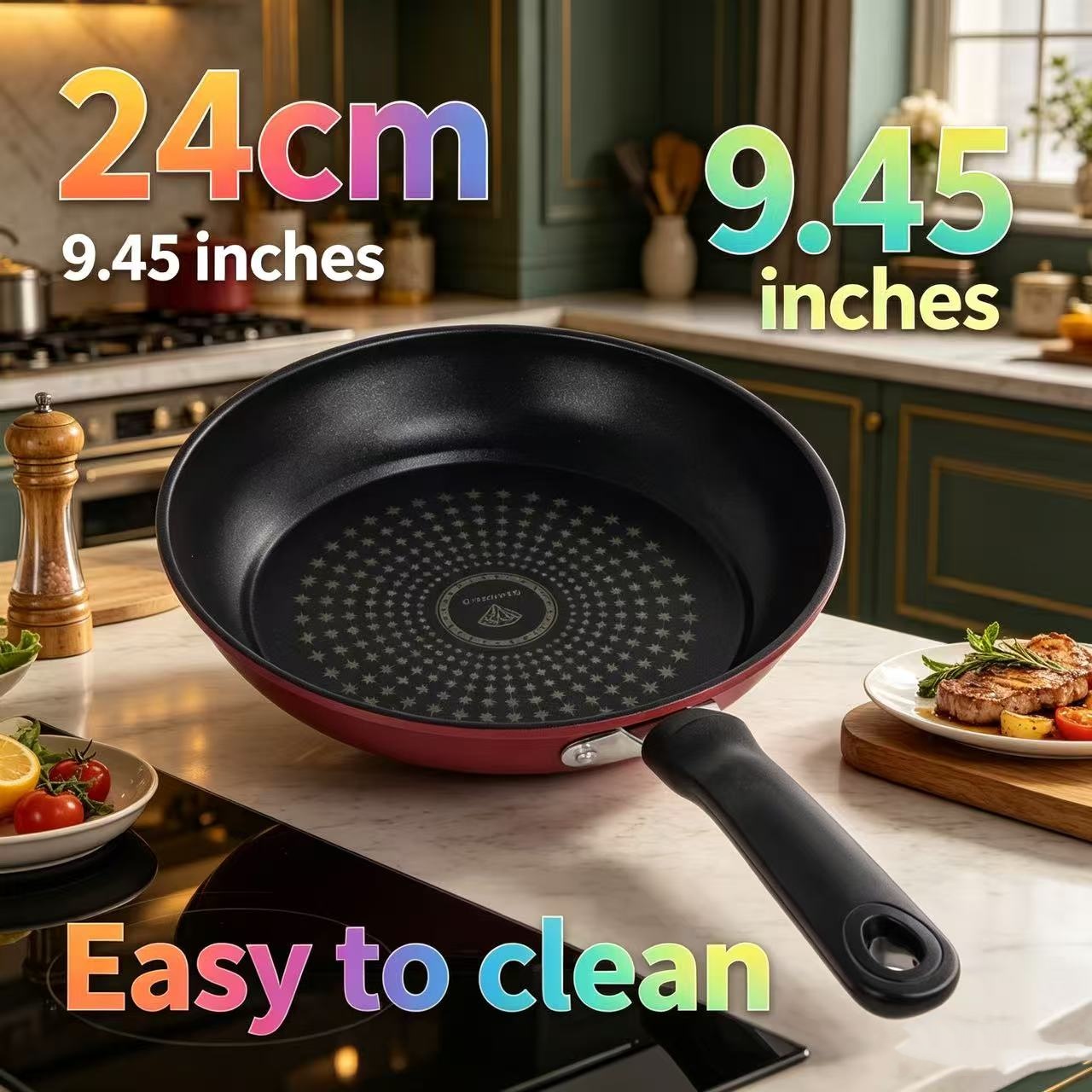 Premium Granite Non Stick Fryi - đánh giá và giá Cast Iron Corn