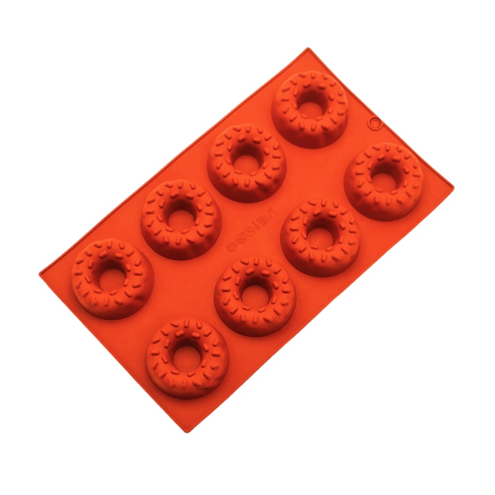 8 Hole Silicone Donut Mold Wit - đánh giá và giá Donut Mold Silicone