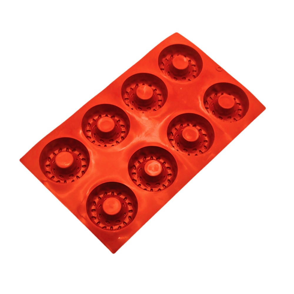 8 Hole Silicone Donut Mold Wit - đánh giá và giá Donut Mold Silicone