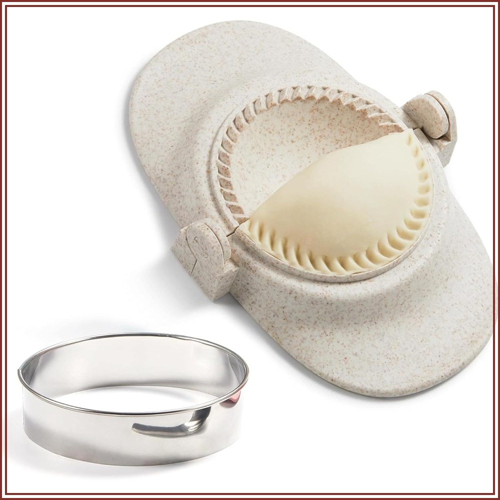 Dumpling Maker Set with Dough  - đánh giá và giá Dumpling Press Set