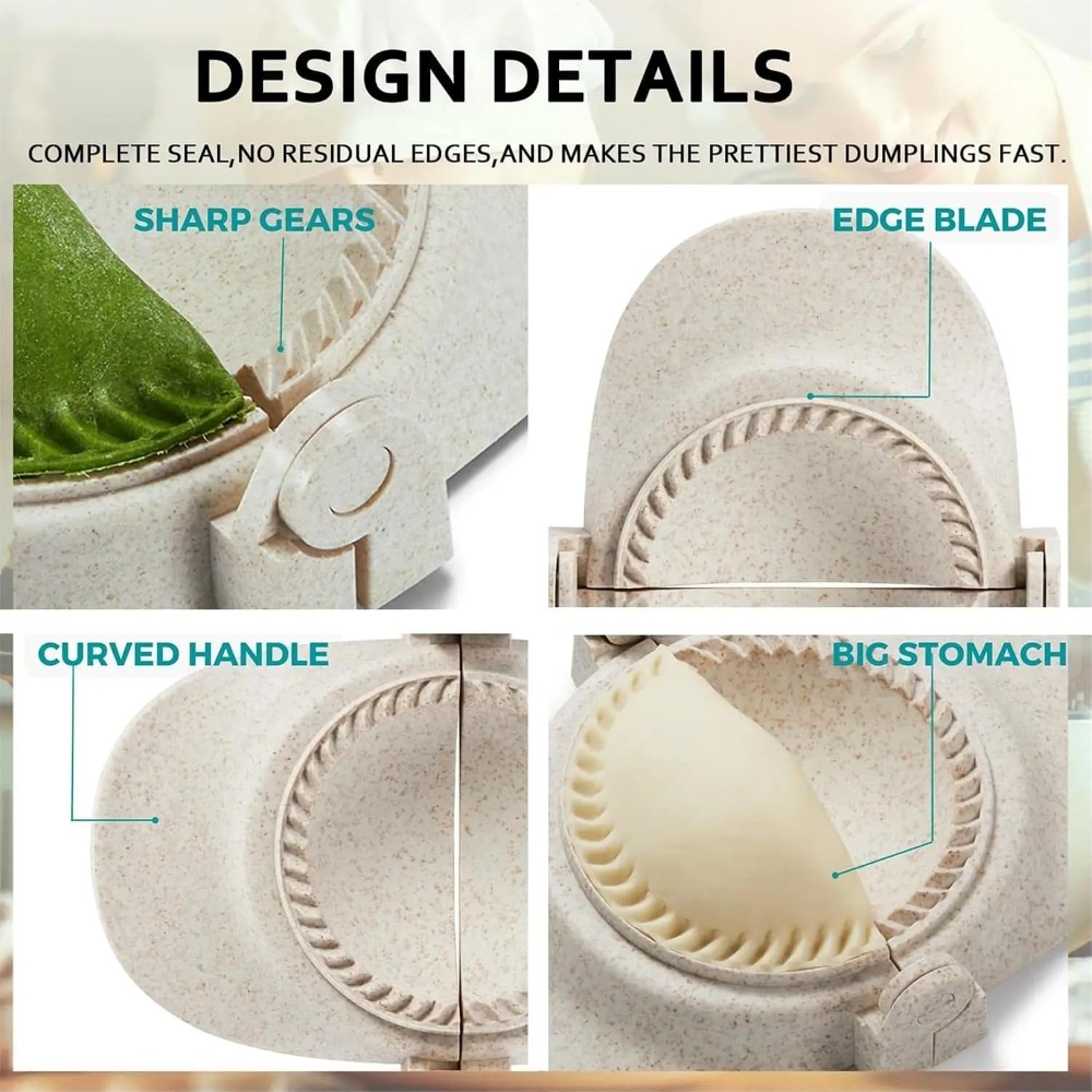 Dumpling Maker Set with Dough  - đánh giá và giá Dumpling Press Set