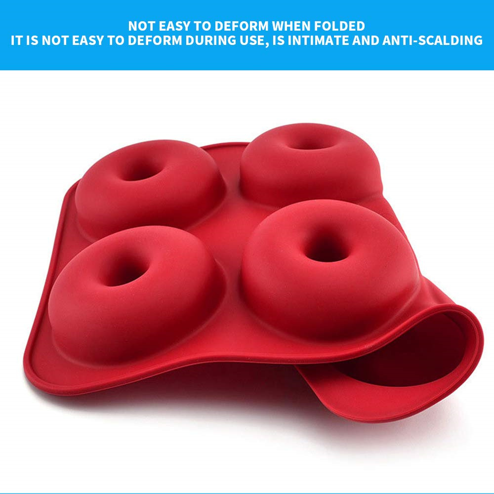 6 Holes Silicone Donut Mold Ba - đánh giá và giá Donut Mold Silicone