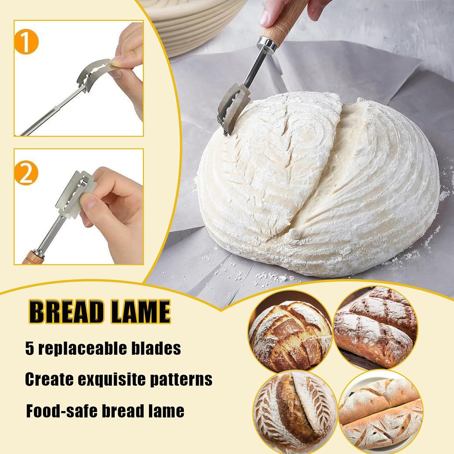 Sourdough Bread Baking Supplie - đánh giá và giá Danish Pancake Pan