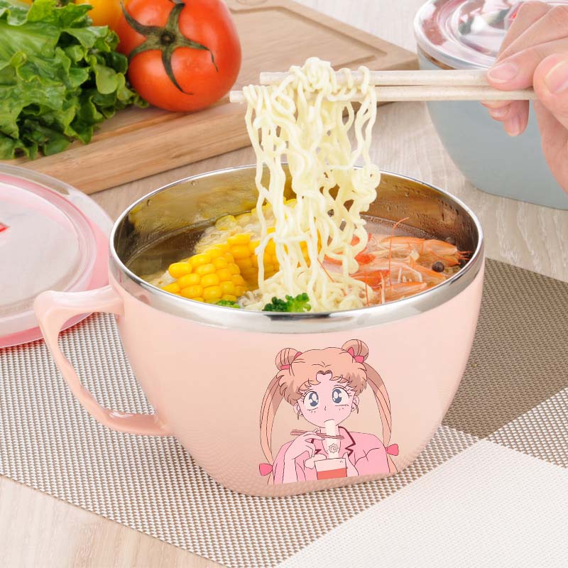 Sailors Moons Instant Noodle B - đánh giá và giá Dim Sum Basket