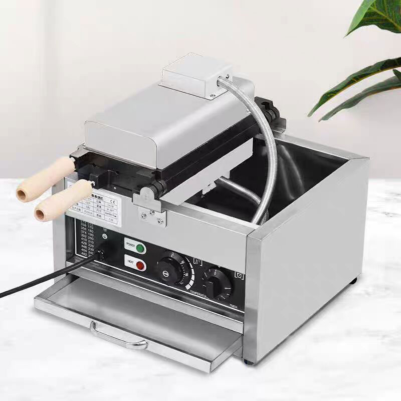 Commercial Electric 3pcs Fish  - đánh giá và giá Waffle Cone Maker
