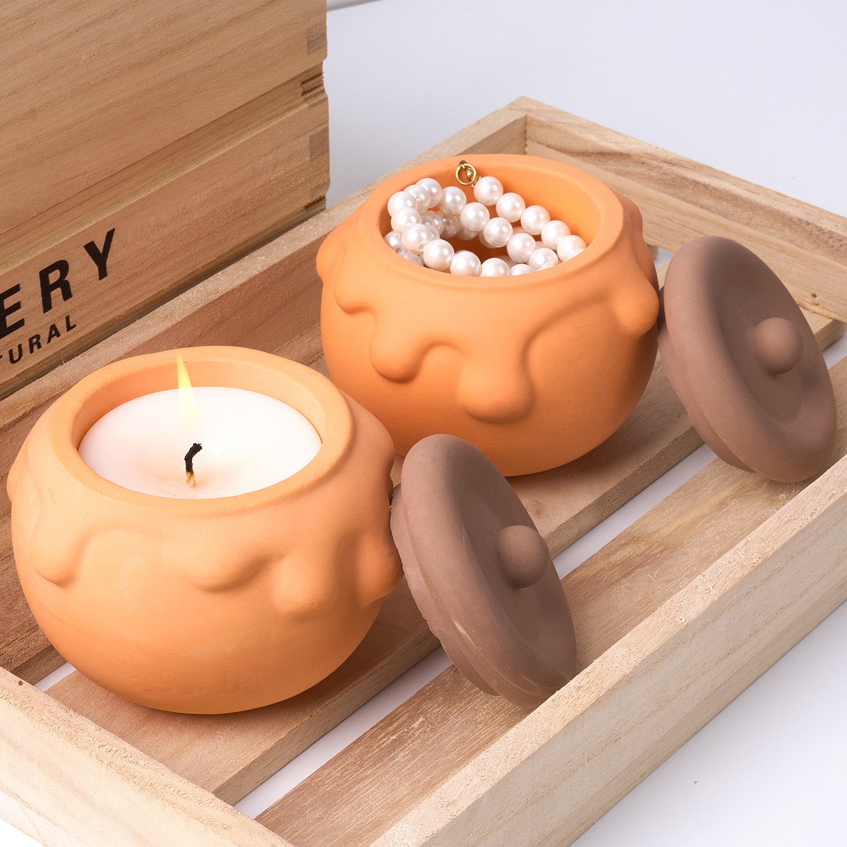 3D Honey Candle Jar Silicone M - đánh giá và giá Potsticker Mold