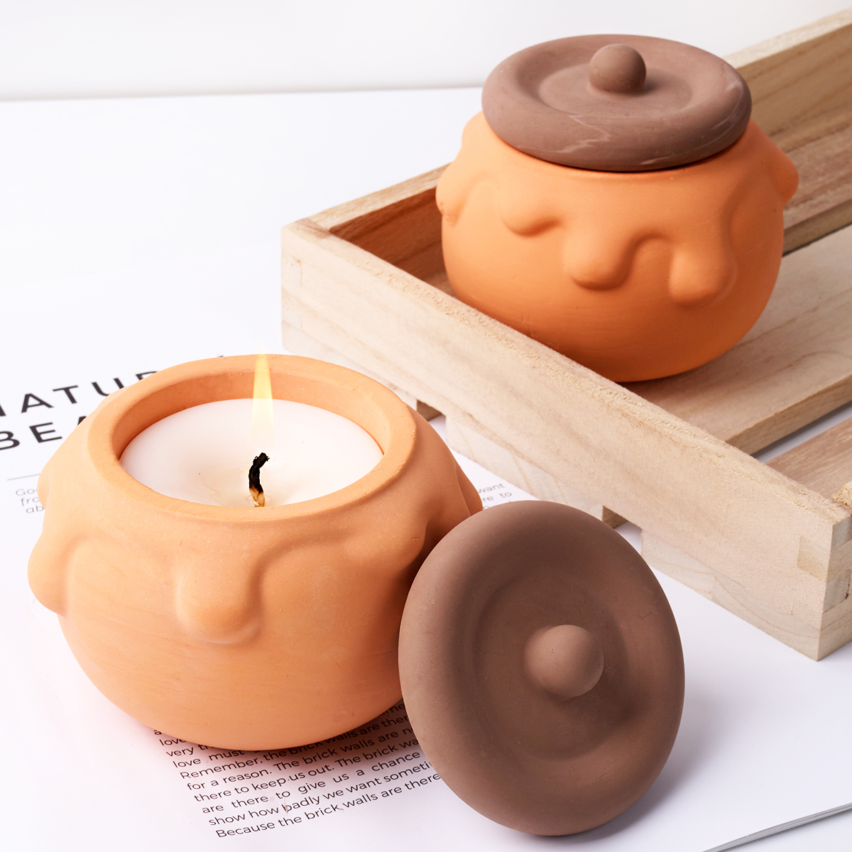 3D Honey Candle Jar Silicone M - đánh giá và giá Potsticker Mold