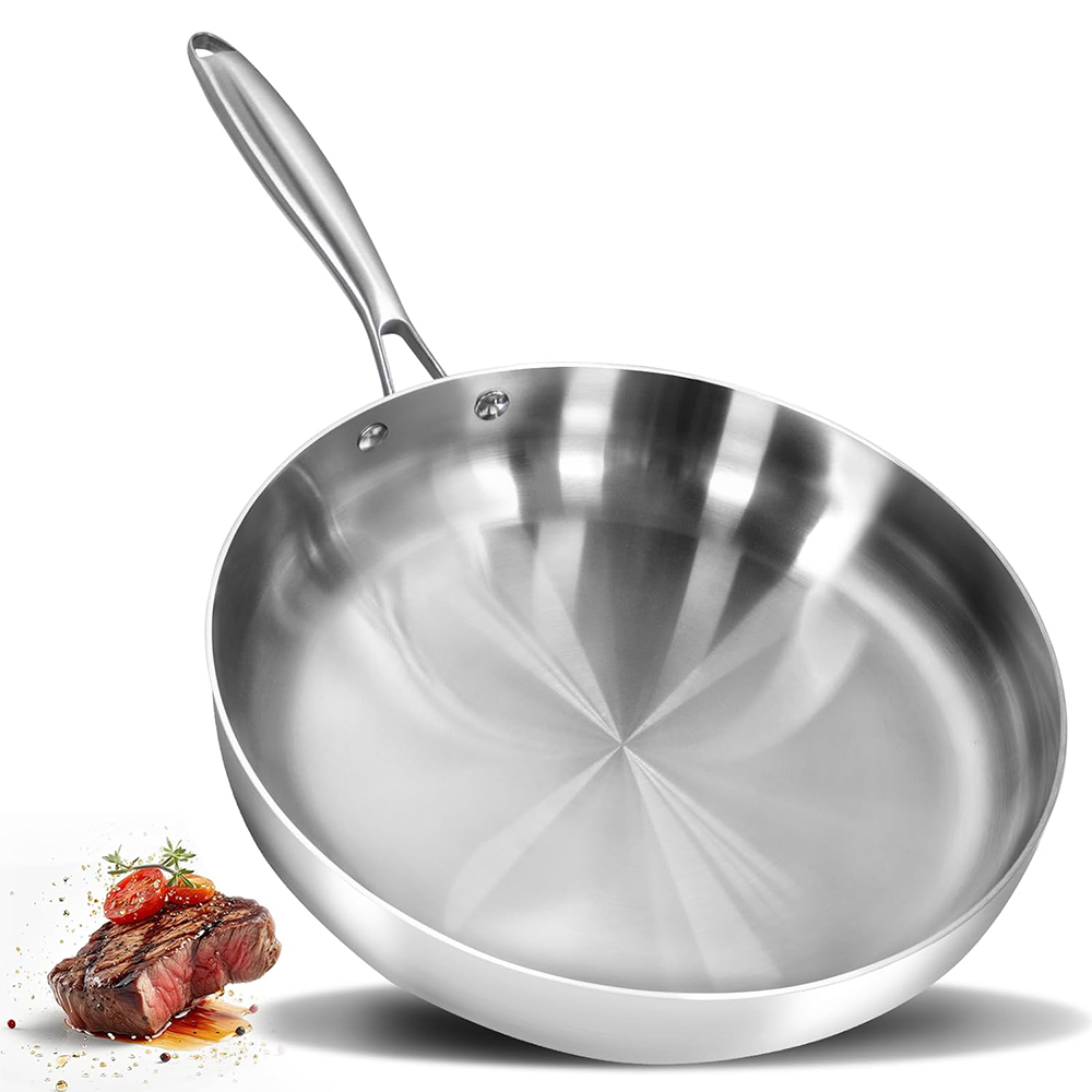 LMETJMA 304 Stainless Steel Fr - đánh giá và giá Egg Waffle Pan