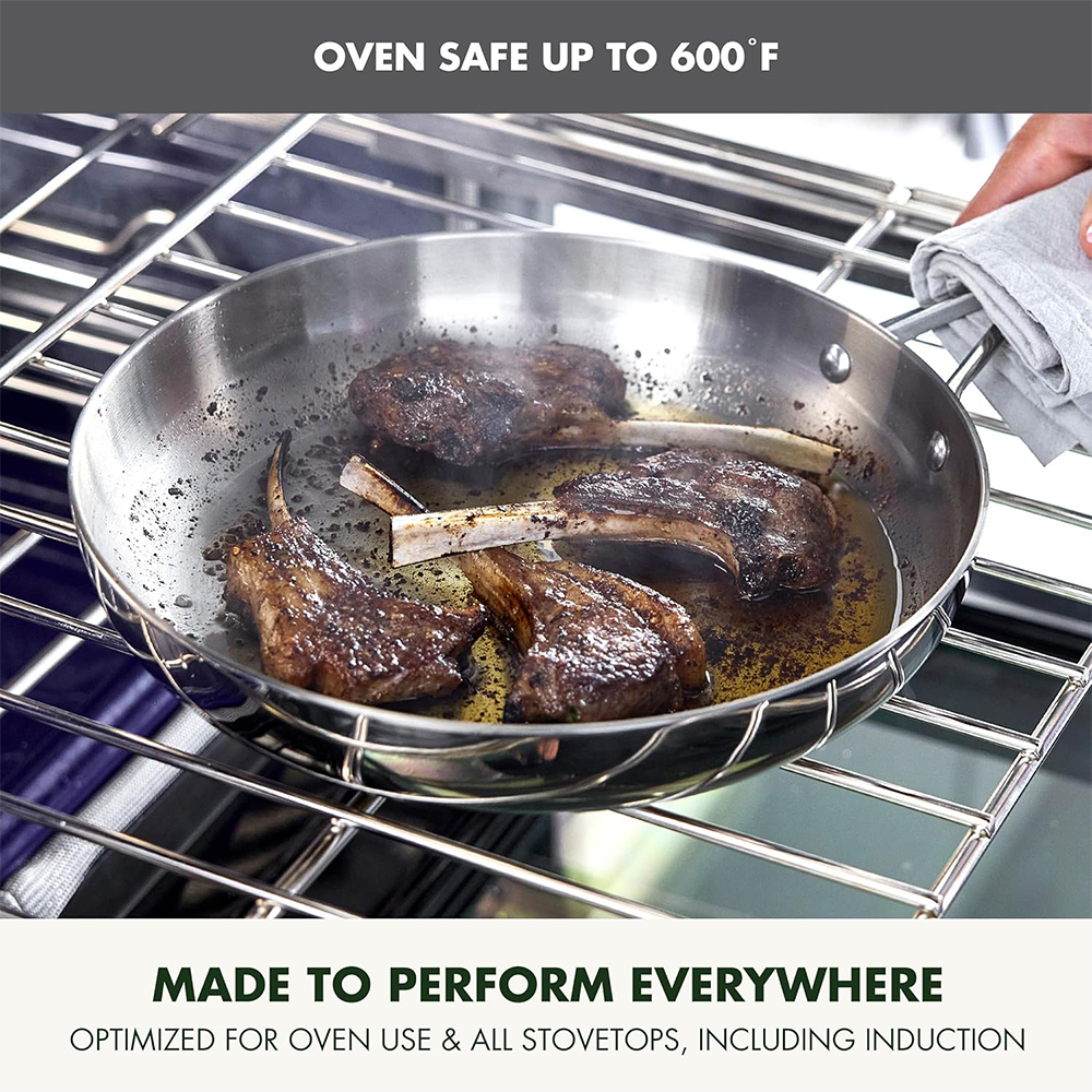 LMETJMA 304 Stainless Steel Fr - đánh giá và giá Egg Waffle Pan