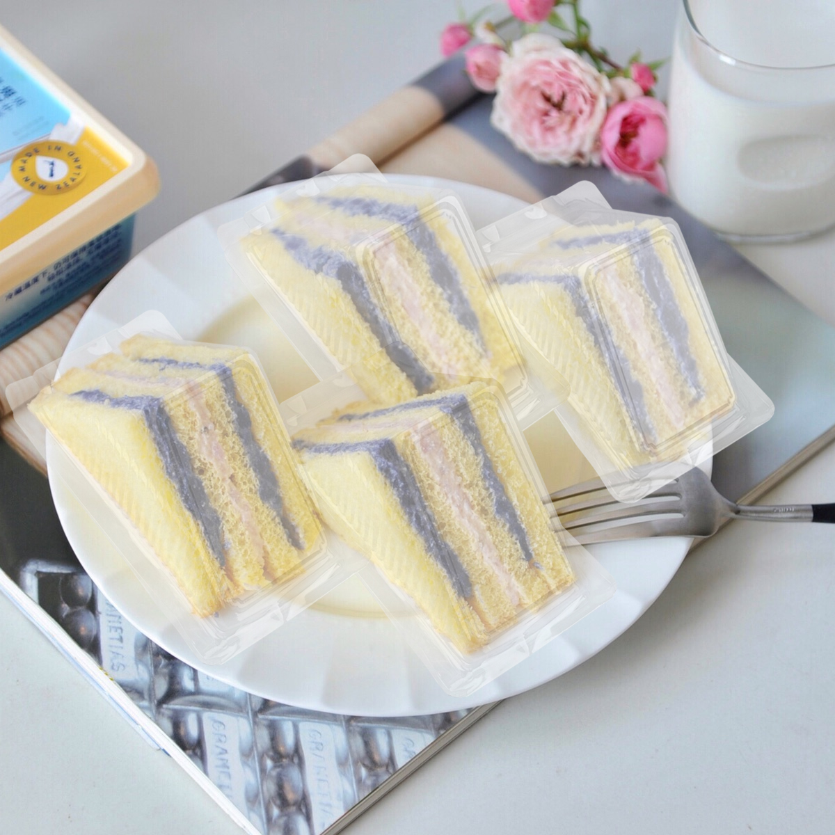 100pcs Sandwich Box Portable D - đánh giá và giá Spring Roll Wrapper