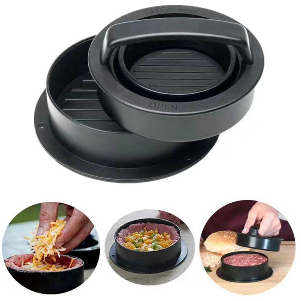Round Hamburger Burger Press B - đánh giá và giá Hot Dog Press