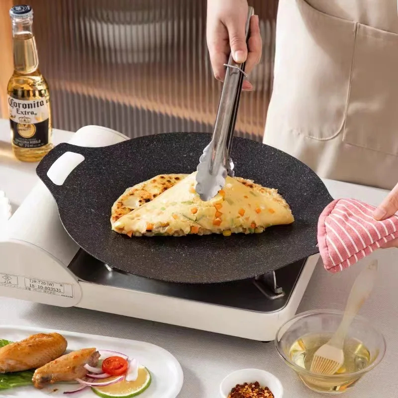 Portable Nonstick Frying Pan O - đánh giá và giá Cast Iron Corn