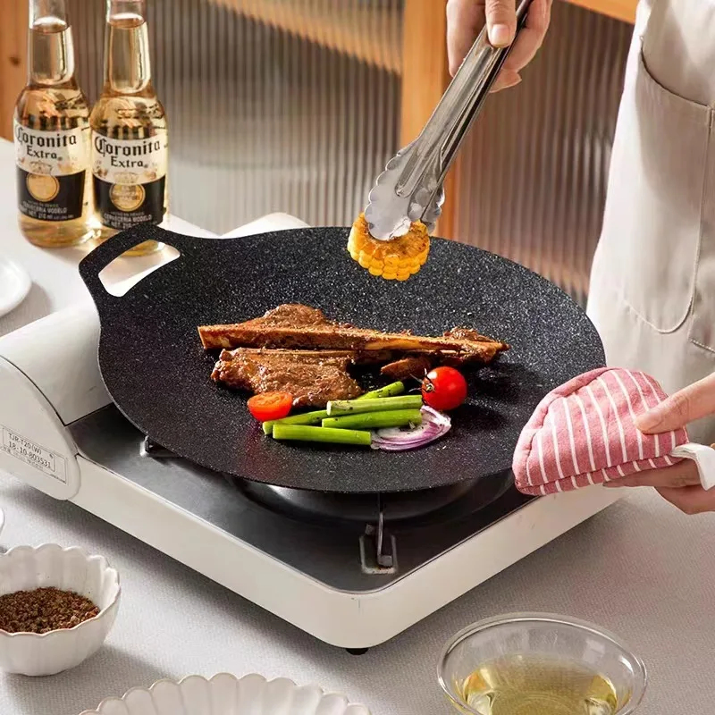 Portable Nonstick Frying Pan O - đánh giá và giá Cast Iron Corn