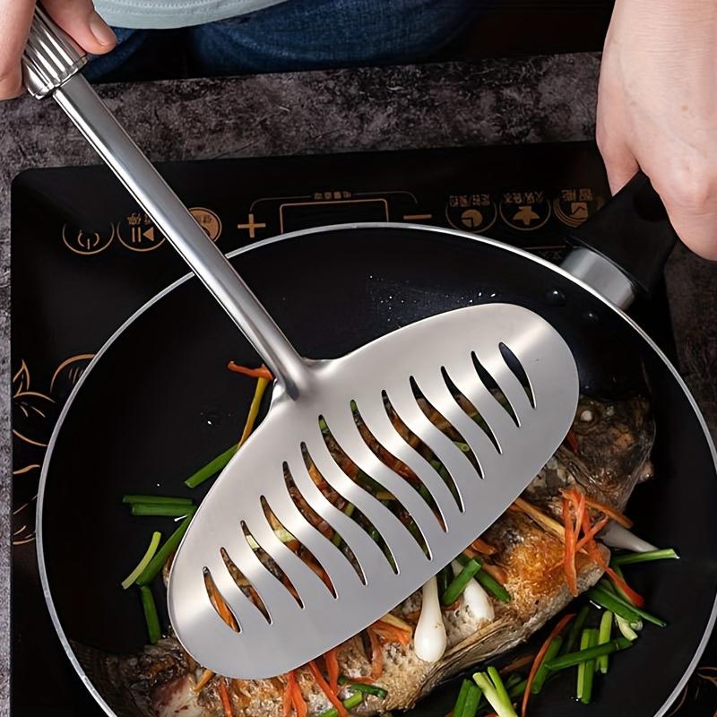 1PC Large Stainless Steel Fish - đánh giá và giá Okonomiyaki Spatula