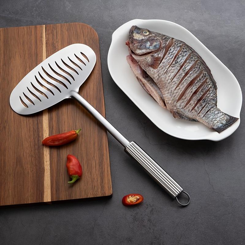 1PC Large Stainless Steel Fish - đánh giá và giá Okonomiyaki Spatula