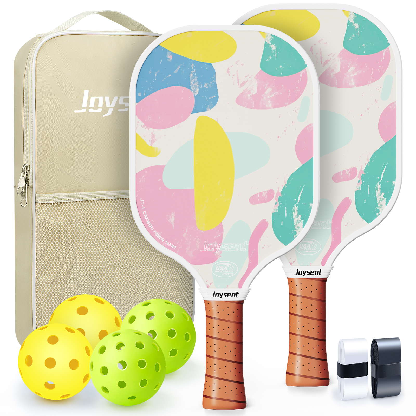 Joysent USAPA Pickleball Paddl - đánh giá và giá Crepe Pan Carbon